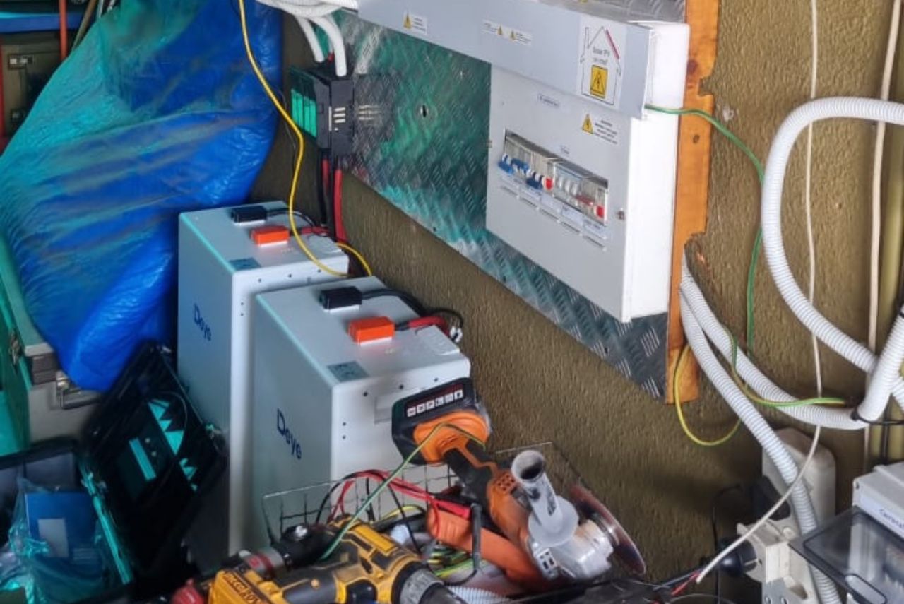 Deye inverter upgrade installed to enhance solar power system efficiency